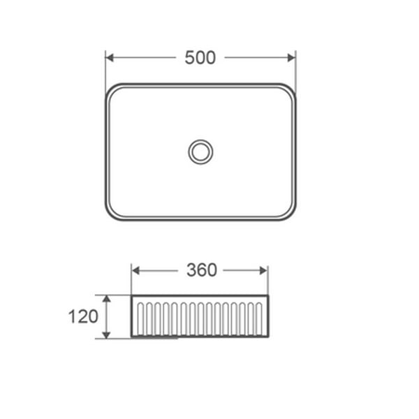 Νιπτήρας LT 2288 White